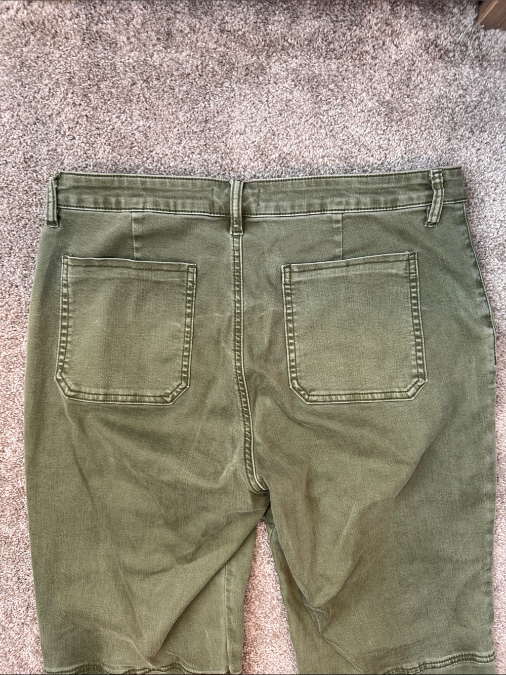 Kut from the Kloth Olive Green Cargo Pants - Picture 8 of 8